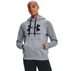 Under Armour Womens Rival Fleece Logo Hoodie