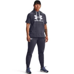 Under Armour Womens UA Rival Fleece Jogger Pant -Under Armour Shop Rebel 65058201 01 blue hi res