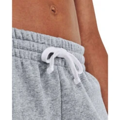 Under Armour Womens UA Rival Fleece Oversized Joggers -Under Armour Shop Rebel 65058801 02 grey hi res