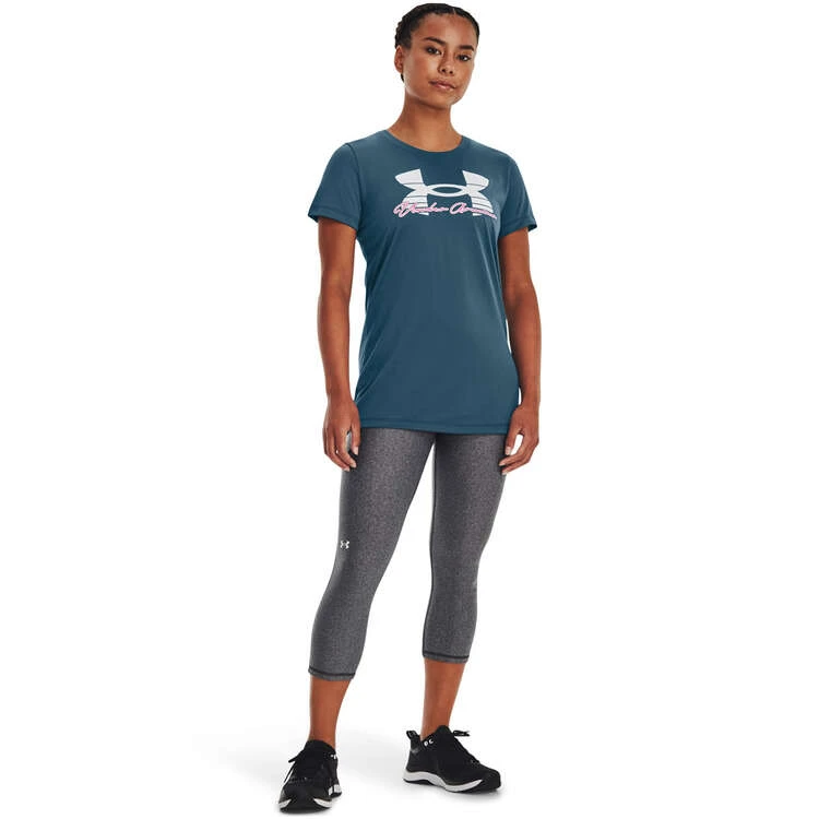 Under Armour Womens UA Tech Script Tee 3 Under Armour Womens UA Tech Script Tee - Image 3