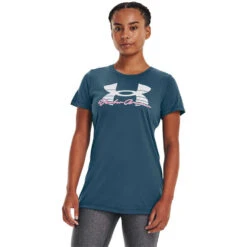 Under Armour Womens UA Tech Script Tee