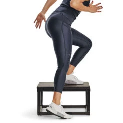 Under Armour Womens HeatGear No Slip Ankle Tights Grey M -Under Armour Shop Rebel 65065901 03 grey hi res