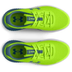 Under Armour Rogue 3 PS Kids Running Shoes -Under Armour Shop Rebel 65395001 02 greenblue hi res