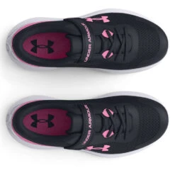 Under Armour Surge 3 AC PS Kids Running Shoes -Under Armour Shop Rebel 65395101 02 blackpink hi res